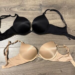 Victoria Secret Bombshell add 2 cups push up bra set of 2